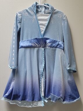 Disney Frozen Blue Sparkle Princess Costume Dress